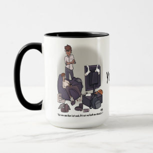 Reinigen Sie Ihr Zimmer Tasse 15 oz
