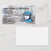 Reiniger | Stecker für Mopp und Soap Visitenkarte (Vorne/Hinten)