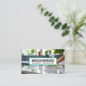 Reiniger Waschen der Kücheneinheit Visitenkarte (Stehend Vorderseite)