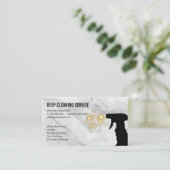 ReinigSpray | GLITZERN Visitenkarte (Stehend Vorderseite)