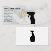 ReinigSpray | GLITZERN Visitenkarte (Vorne/Hinten)