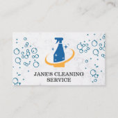 ReinigSpray | Seifenblasen Visitenkarte (Vorderseite)