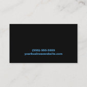 Reinigung Aquarium Instandhaltung Geschäftswagen Visitenkarte (Rückseite)