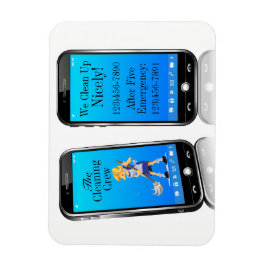 Reinigung der Crew - Hausangestellte oder Computer Magnet