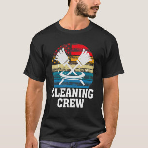 Reinigung der Crew Sauberes Team Squad Housekeeper T-Shirt