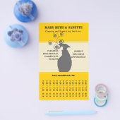 Reinigung der Fenster des Hauses Flyer (Einzeln)