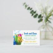 Reinigung der Kühlräume Visitenkarte (Stehend Vorderseite)