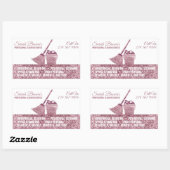 Reinigung der Wäsche Janitorial waschen Rechteckiger Aufkleber (Blatt)