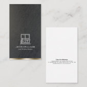 Reinigung des Fensters Waschhaus Visitenkarte (Vorne/Hinten)