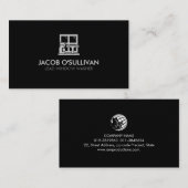 Reinigung des Fensters Waschhaus Visitenkarte (Vorne/Hinten)