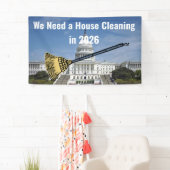 Reinigung des Hauses 2026 Wahl Banner (Insitu)