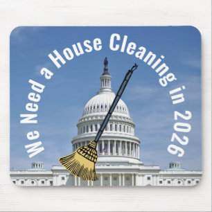 Reinigung des Hauses 2026 Wahl Mousepad