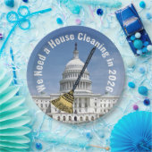 Reinigung des Hauses 2026 Wahl Pappteller (Party)