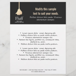 Reinigung des Hauses: Gold Feather Duster Reinigun Flyer