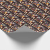Reinigung einer Küche Geschenkpapier (Ecke)