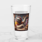 Reinigung einer Küche Glas (Rückseite)