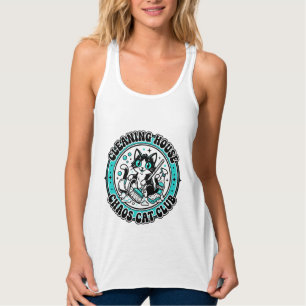 Reinigung Haus Chaos Katze Haustierliebhaber Shirt