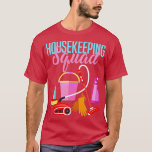 Reinigung Haus Hausfrau Frühjahr T-Shirt