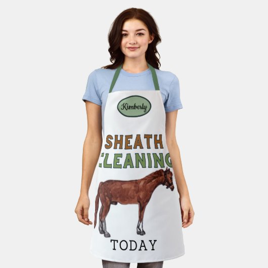 Reinigung heute schürze (Getragen)