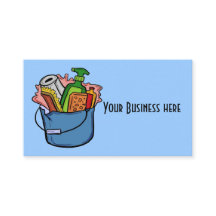 Reinigung individuell anpassbarer Visitenkarten