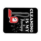 Reinigung ist therapeutische Housekeeper Housekeep Magnet (Horizontal)