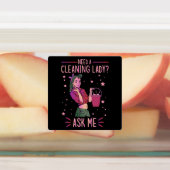 Reinigung Lady Housekeeper Housekeeping Cleaner Gr Etiketten (Befestigt)