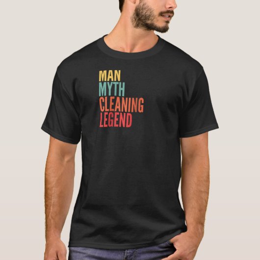 Reinigung Man Myth Reinigung Legend Raglan T-Shirt (Vorderseite)