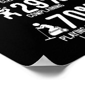 Reinigung meines Zimmers Poster (Ecke)