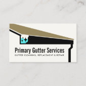 Reinigung, Reparatur und Austausch von Gutter Visitenkarte (Vorderseite)
