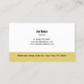 Reinigung, Reparatur und Installation von Gutter Visitenkarte (Rückseite)