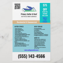 Reinigung und Reparatur von Gutter