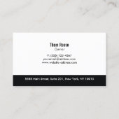 Reinigung und Reparatur von Gutter Visitenkarte (Rückseite)