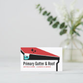 Reinigung und Reparatur von Gutter Visitenkarte (Stehend Vorderseite)