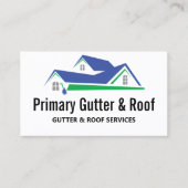 Reinigung und Reparatur von Gutter Visitenkarte (Vorderseite)