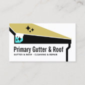 Reinigung und Reparatur von Gutter Visitenkarte (Vorderseite)