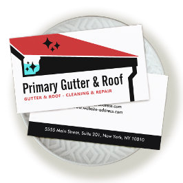 Reinigung und Reparatur von Gutter Visitenkarte