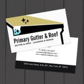 Reinigung und Reparatur von Gutter Visitenkarte