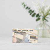 Reinigung und Reparatur von Gutter Visitenkarte (Stehend Vorderseite)