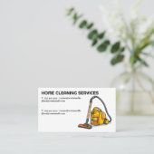 Reinigung | Vakuum Visitenkarte (Stehend Vorderseite)