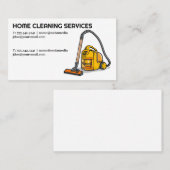 Reinigung | Vakuum Visitenkarte (Vorne/Hinten)