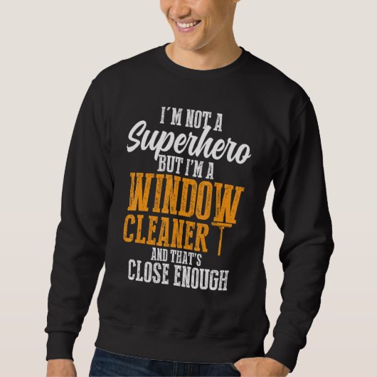 Reinigung von Fenstern 9 Sweatshirt (Vorderseite)