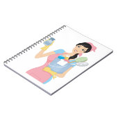 Reinigung von Frauen Notizblock (Linke Seite)