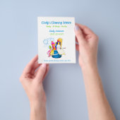 Reinigung von Materialien Design House Reinigungsd Flyer (Gruppe)