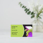 Reinigung von Visitenkarten Visitenkarte (Stehend Vorderseite)