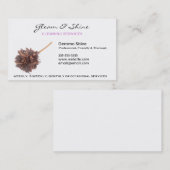 Reinigung von Visitenkarten Visitenkarte (Vorne/Hinten)