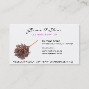 Reinigung von Visitenkarten Visitenkarte