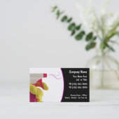 Reinigung von Visitenkarten Visitenkarte (Stehend Vorderseite)