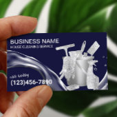 Reinigung von Wasserströmen der Marine im Haus Visitenkarte