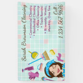 Reinigung von Werbung für Unternehmensgründer Banner (Vertikal)