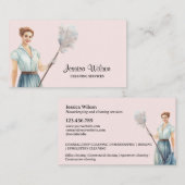 Reinigung von Wohngebäuden Visitenkarte (Vorne/Hinten)